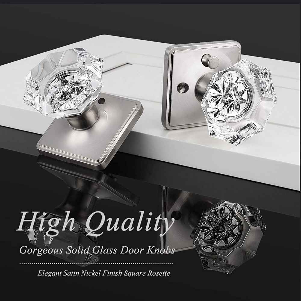 2.5-in. x 0.04-in. Zinc Alloy Door Door Lock In Satin Nickel