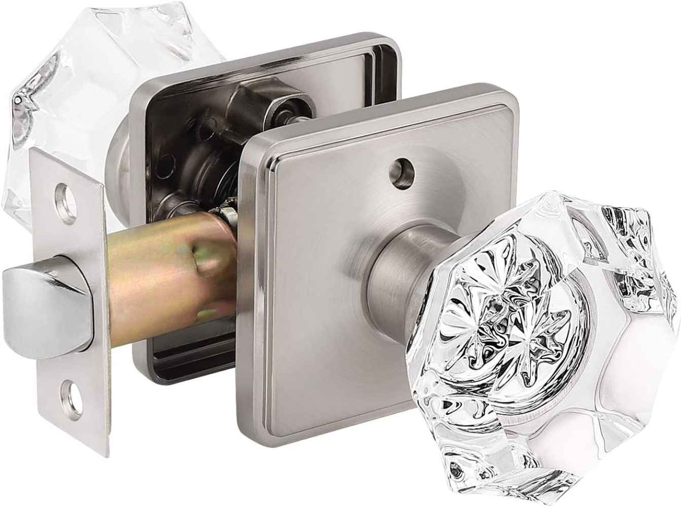 2.5-in. x 0.04-in. Zinc Alloy Door Door Lock In Satin Nickel