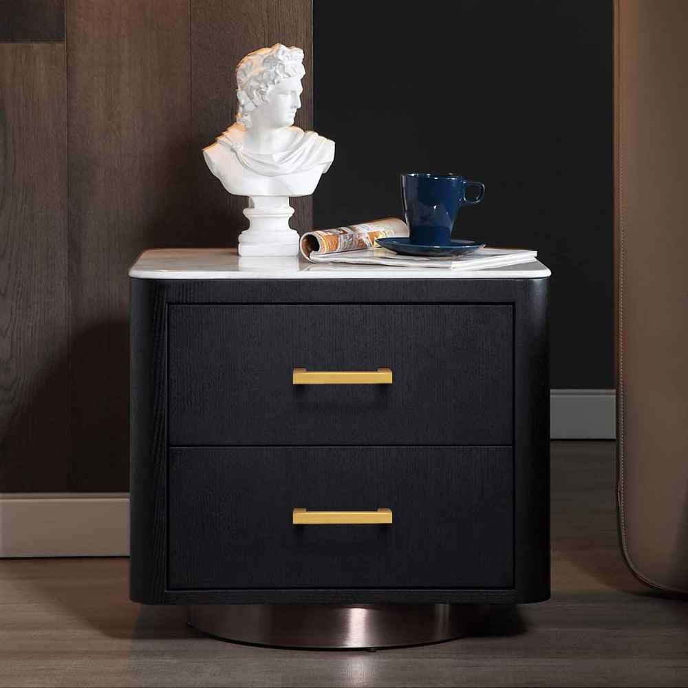 3.4-in. x 1.4-in. Stainless Steel Cabinet Cabinet Handle In Gold