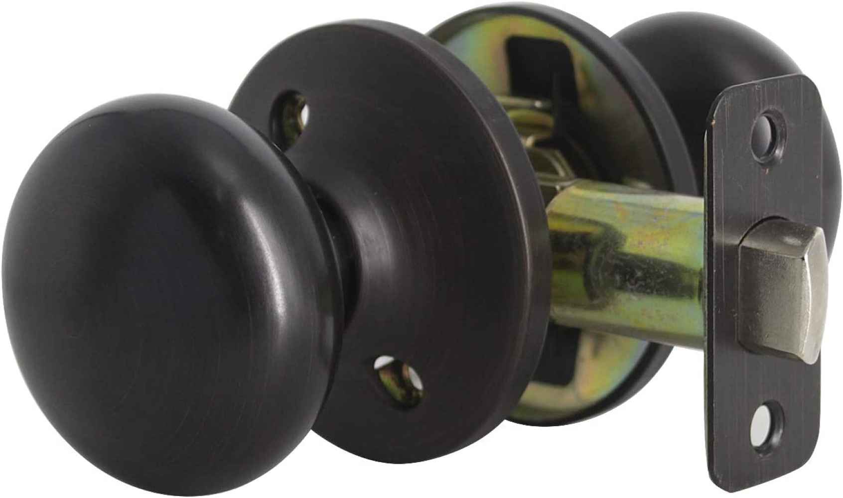 2.56-in. x 0.03-in. Stainless Steel Door Door Lock In Oil Rubbed Bronze