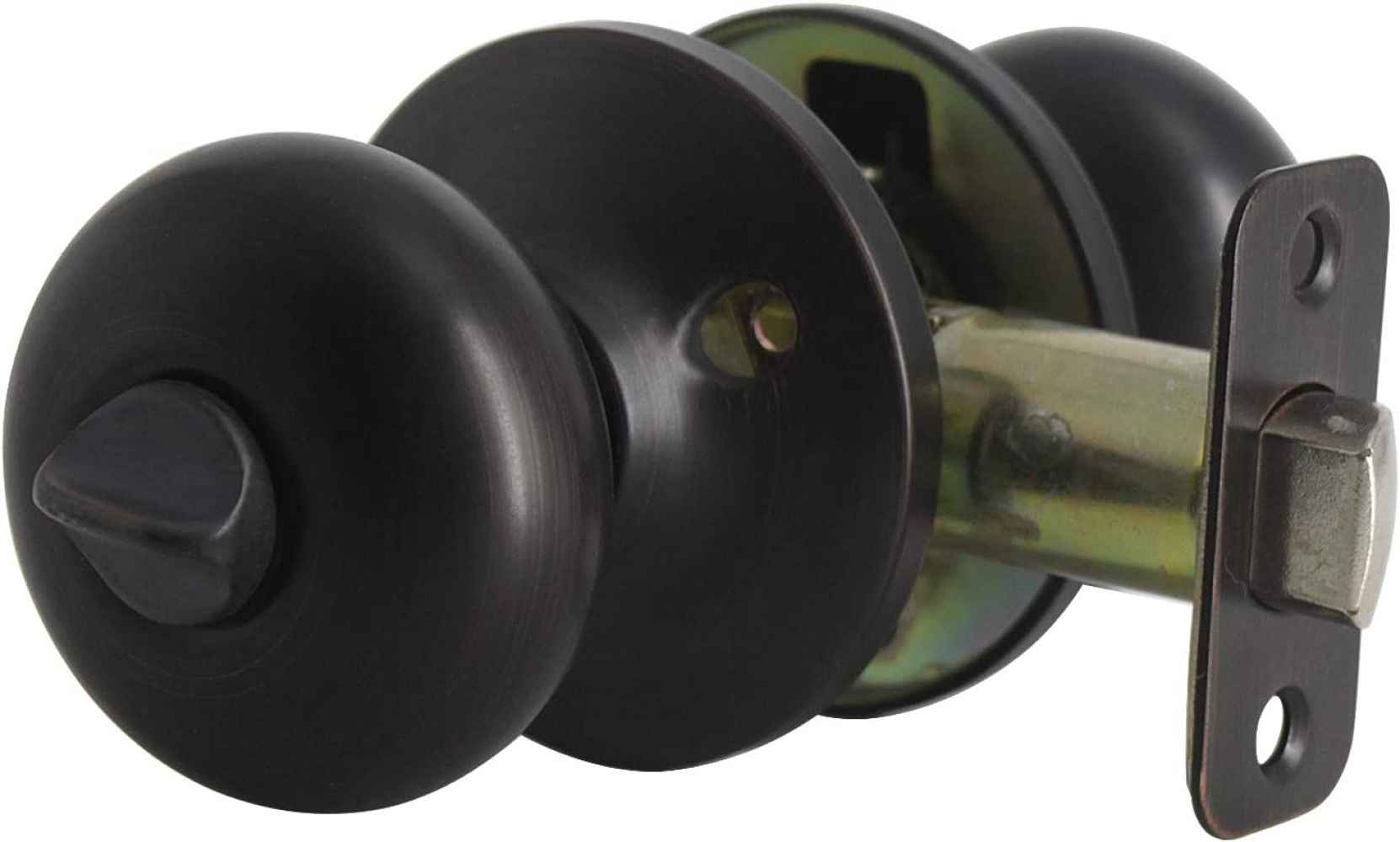 2.56-in. x 0.04-in. Stainless Steel Door Door Lock In Oil Rubbed Bronze