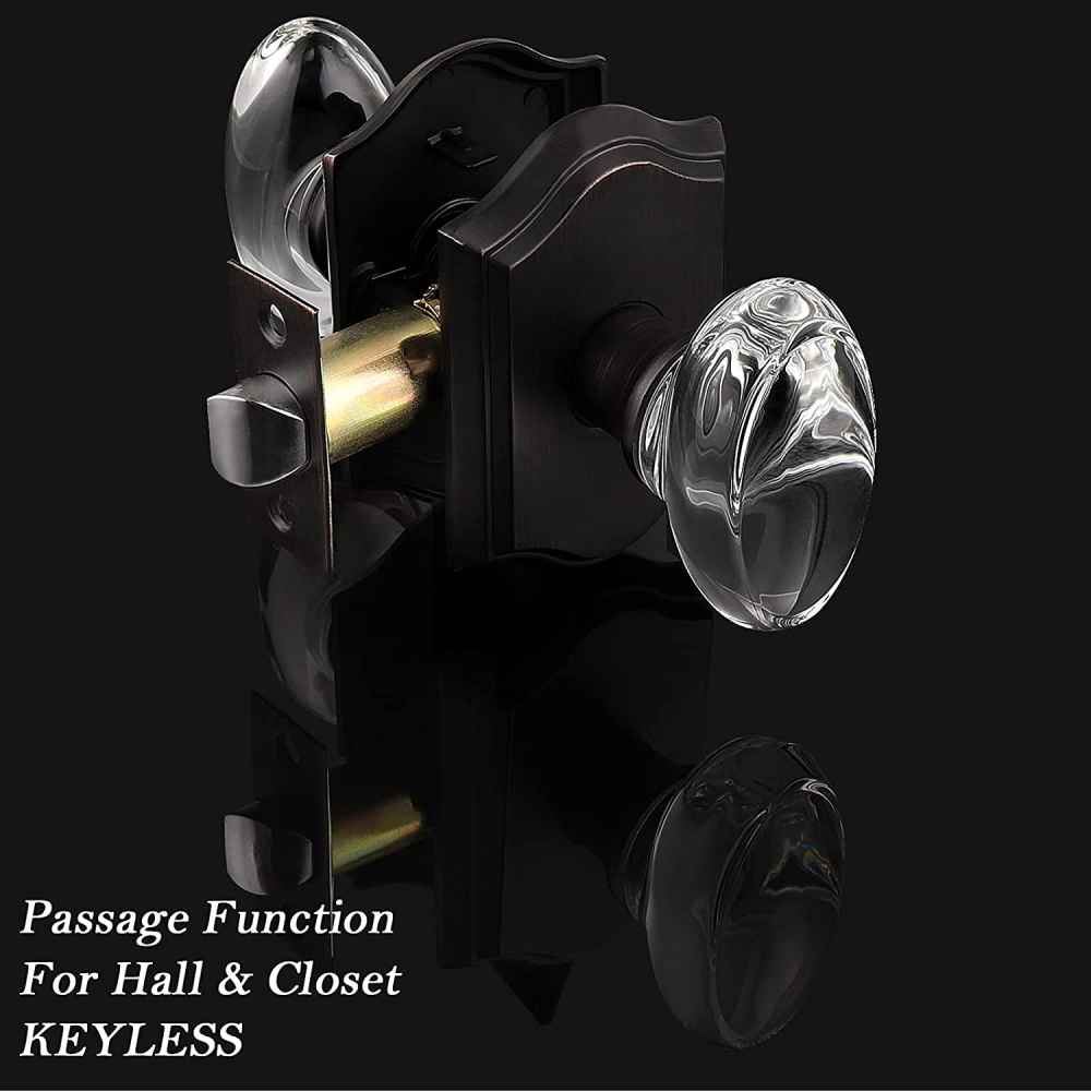 2.7-in. x 0.04-in. Zinc Alloy Door Door Lock In Oil Rubbed Bronze