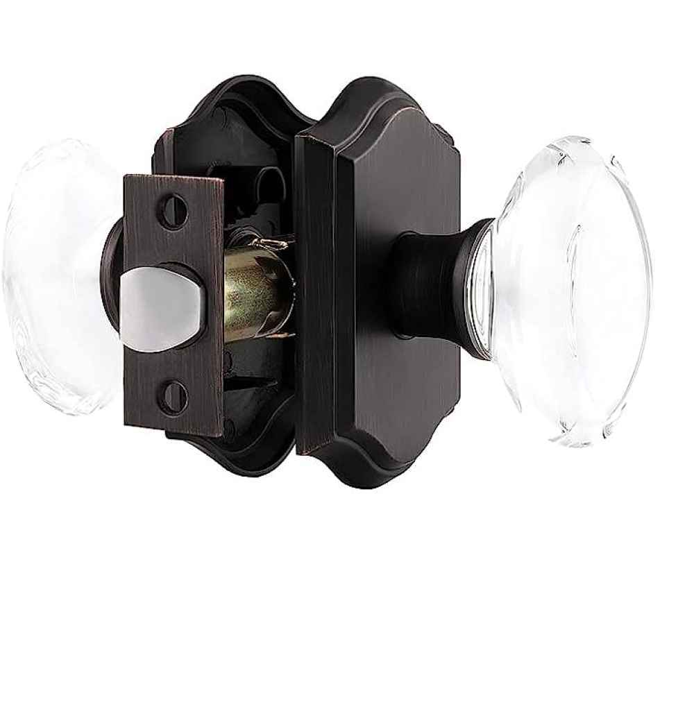 2.7-in. x 0.04-in. Zinc Alloy Door Door Lock In Oil Rubbed Bronze