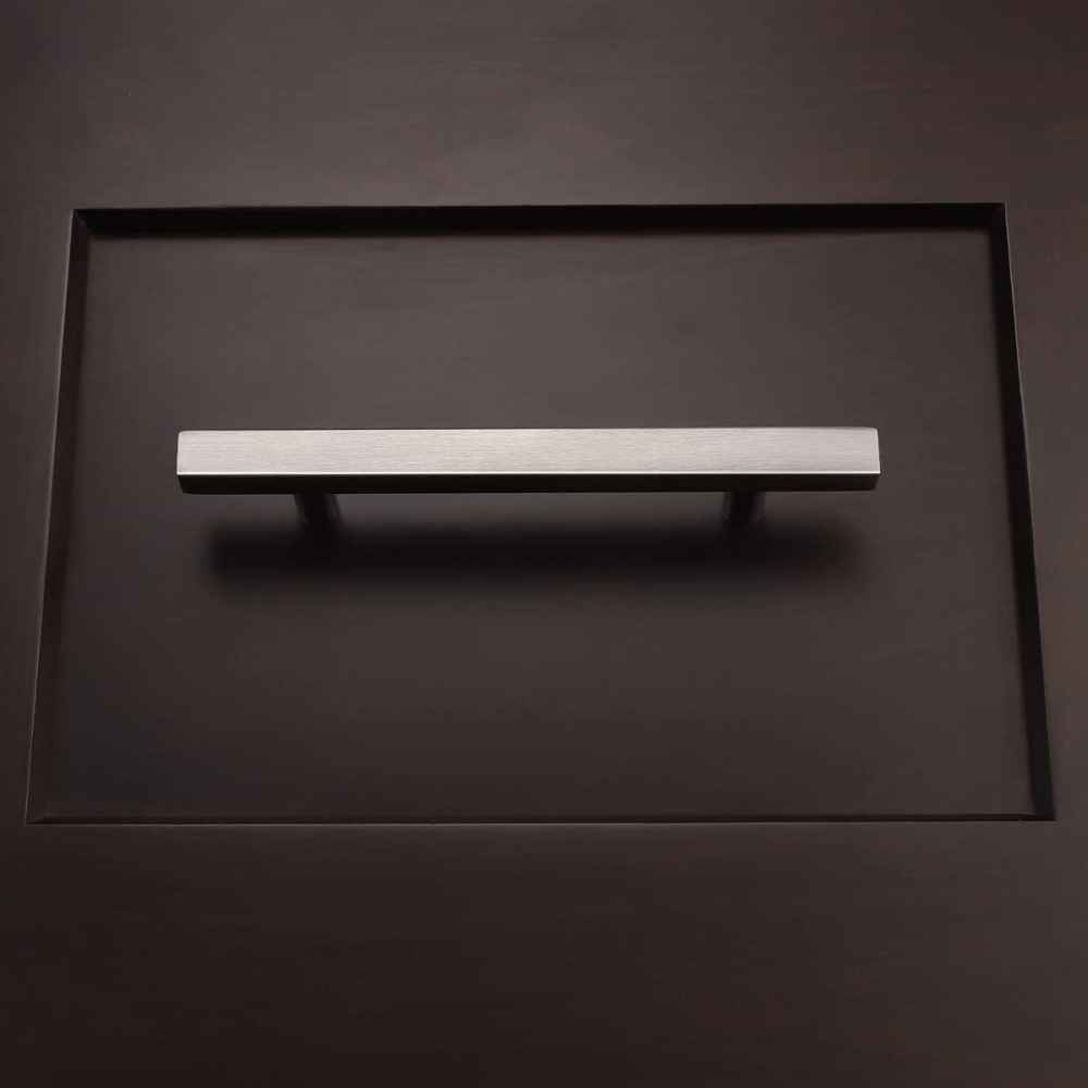 6.3-in. x 1.3-in. Stainless Steel Cabinet Cabinet Handle In Brushed Nickel