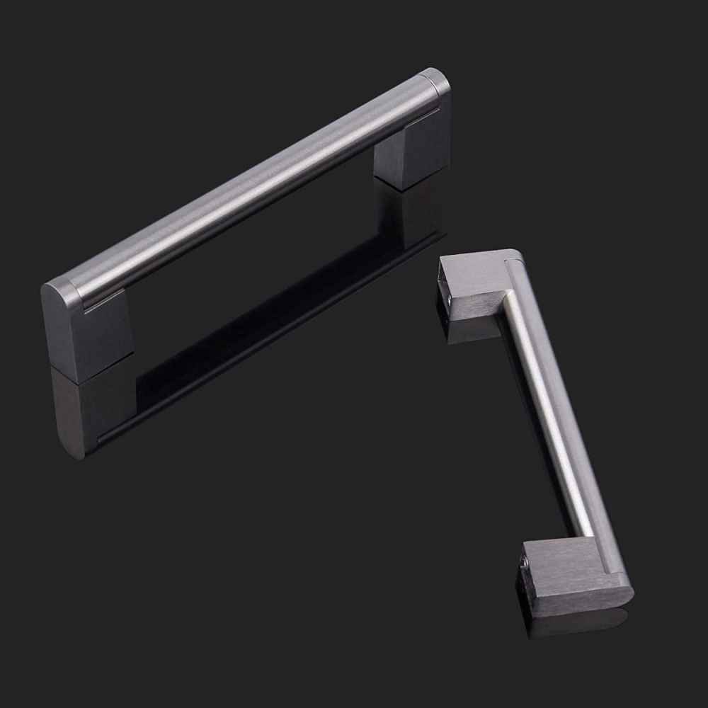 6.1-in. x 1.2-in. Stainless Steel Cabinet Cabinet Handle In Brushed Nickel