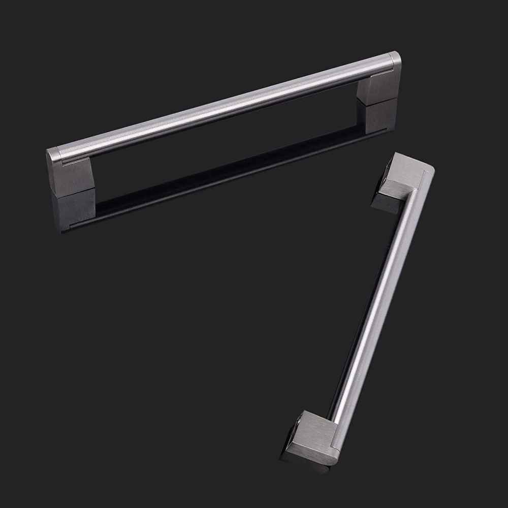9-in. x 1.2-in. Stainless Steel Cabinet Cabinet Handle In Brushed Nickel