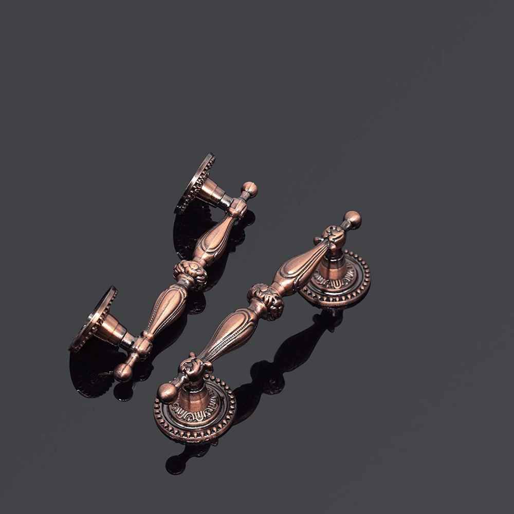 5-in. x 0.03-in. Zinc Alloy Cabinet Cabinet Handle In Antique Bronze