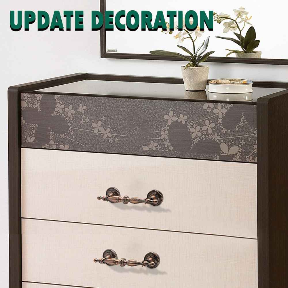 5-in. x 0.03-in. Zinc Alloy Cabinet Cabinet Handle In Antique Bronze