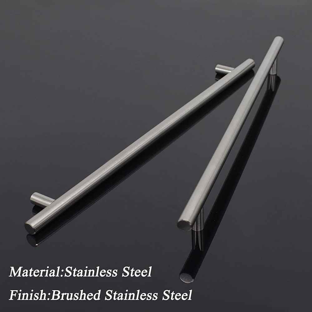 13.8-in. x 1.2-in. Stainless Steel Cabinet Cabinet Handle In Stainless Steel