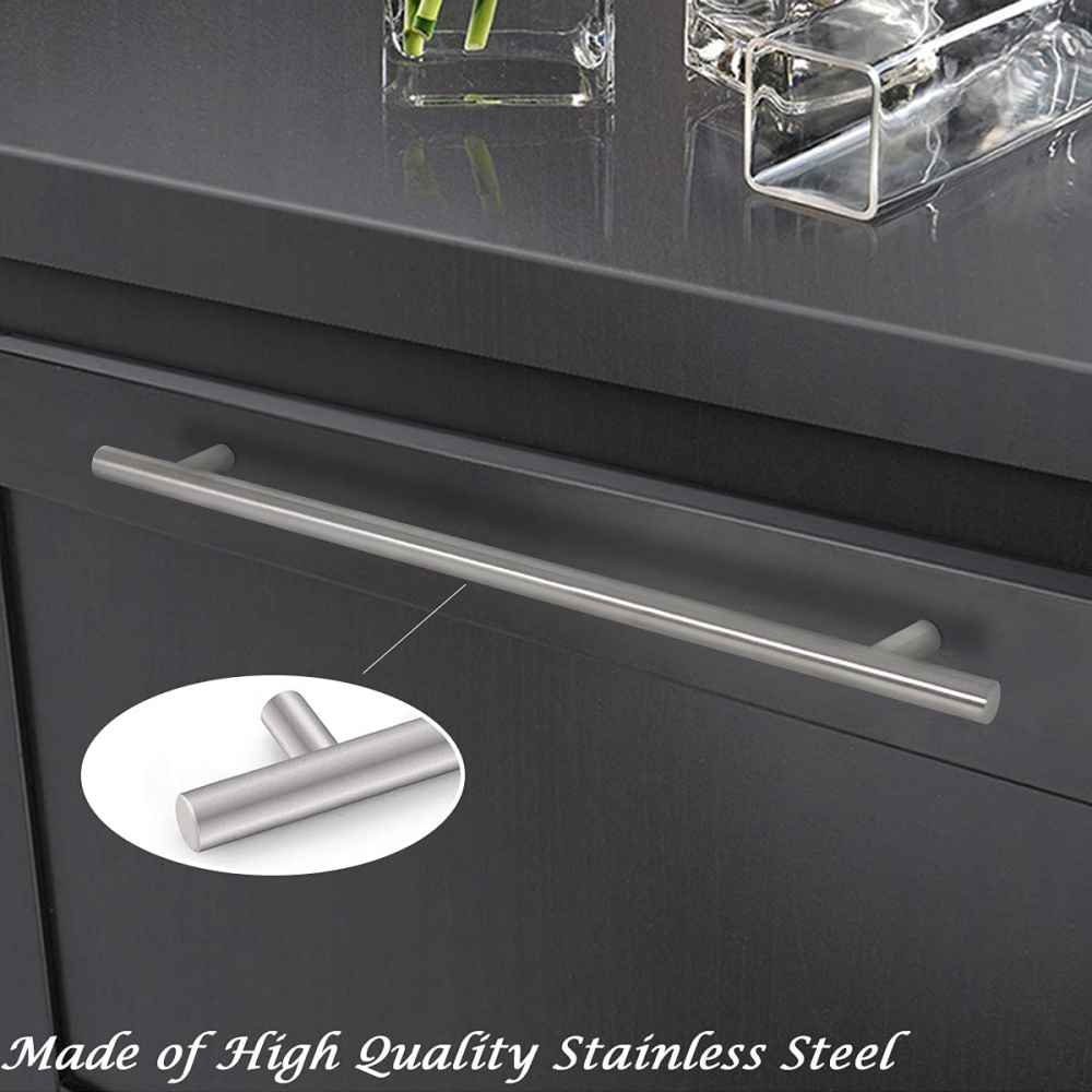 13.8-in. x 1.2-in. Stainless Steel Cabinet Cabinet Handle In Stainless Steel