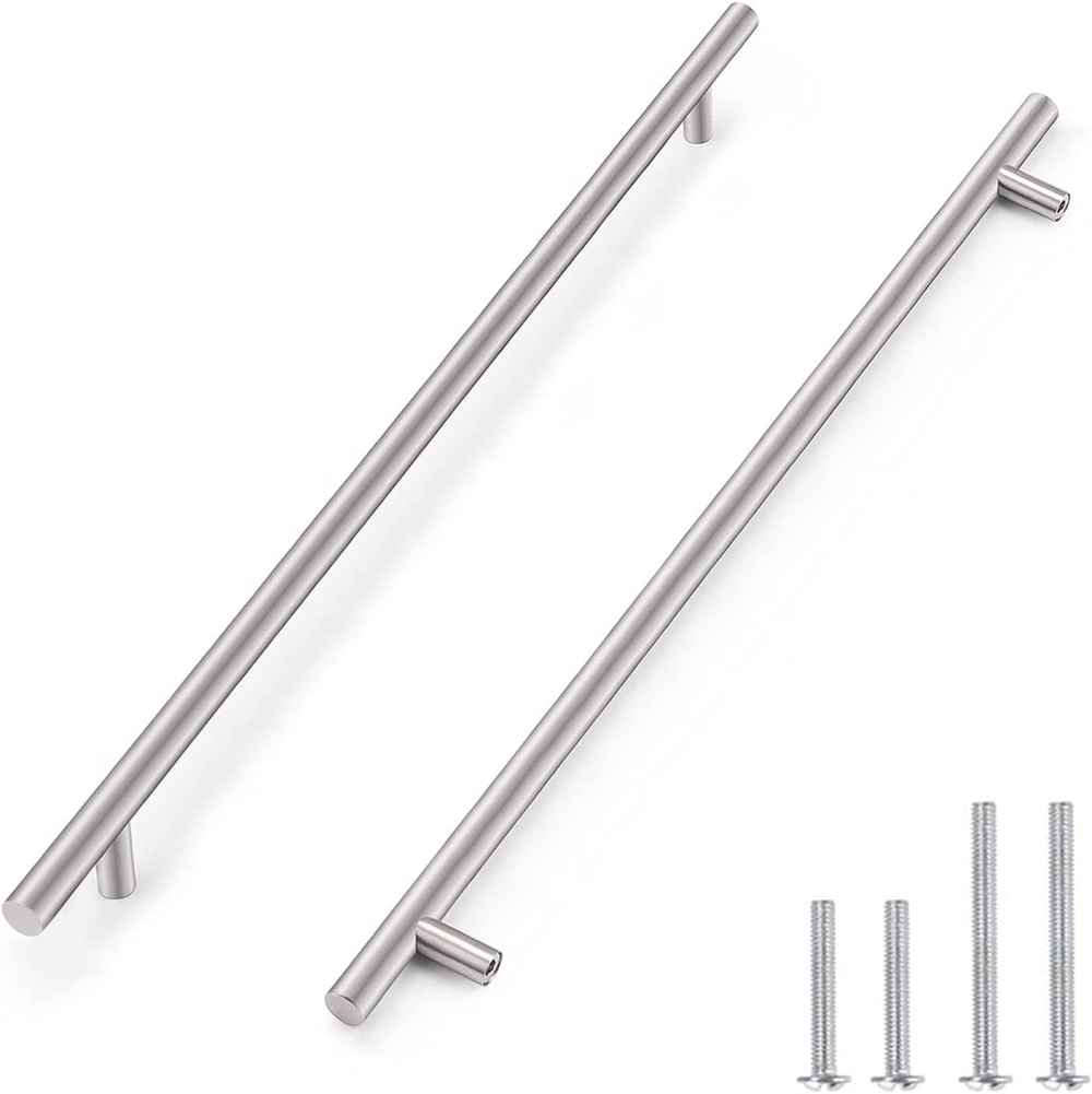13.8-in. x 1.2-in. Stainless Steel Cabinet Cabinet Handle In Stainless Steel