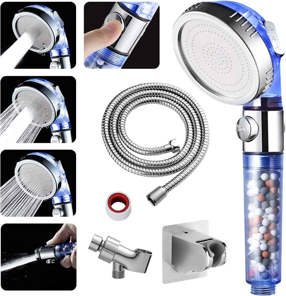 Chrome Wall Mount  Stainless Steel Round Shower Head