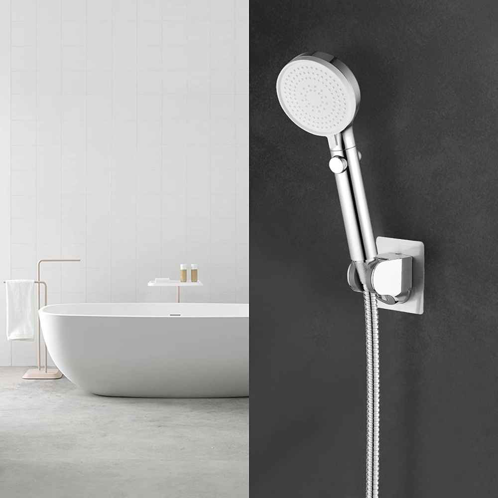 ABS Wall Mount Square Shower Head Holder