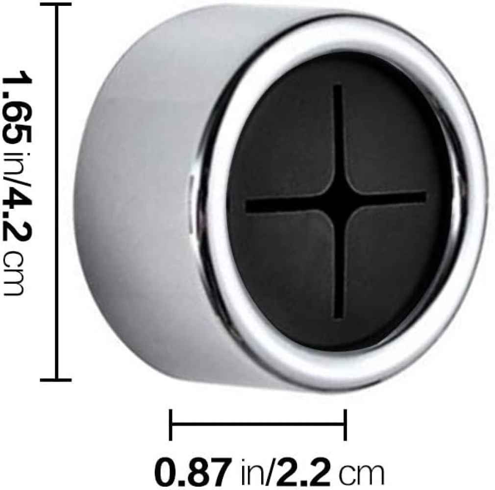 1.6-in. x 0.86-in. Robe Hook Chrome Stainless Steel