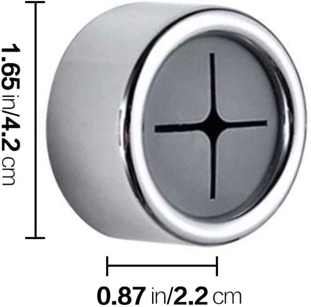 1.65-in. x 0.86-in. Robe Hook Chrome Stainless Steel