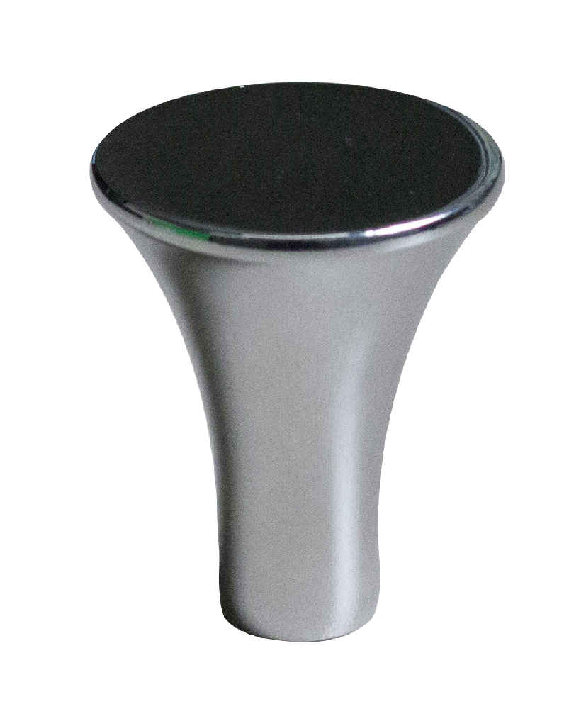 1-in. x 1-in. Stainless Steel Cabinet Knob In Chrome