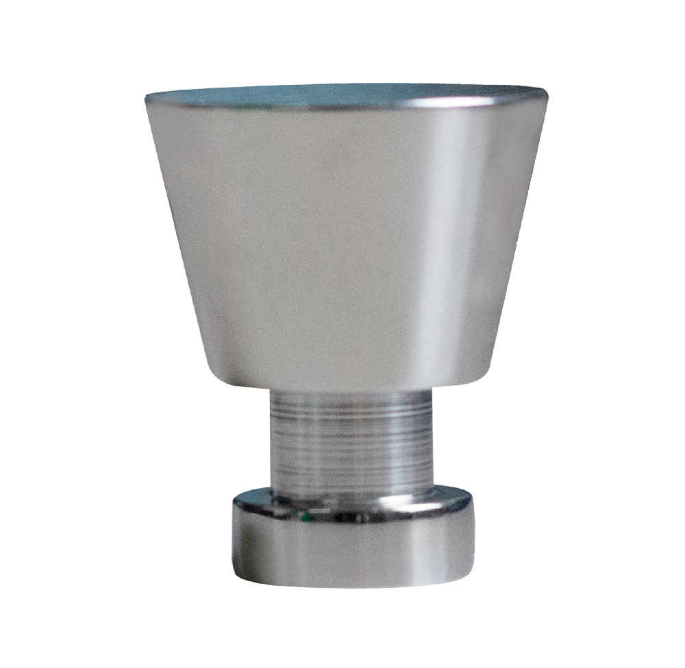 1-in. x 1-in. Stainless Steel  Cabinet Knob In Chrome