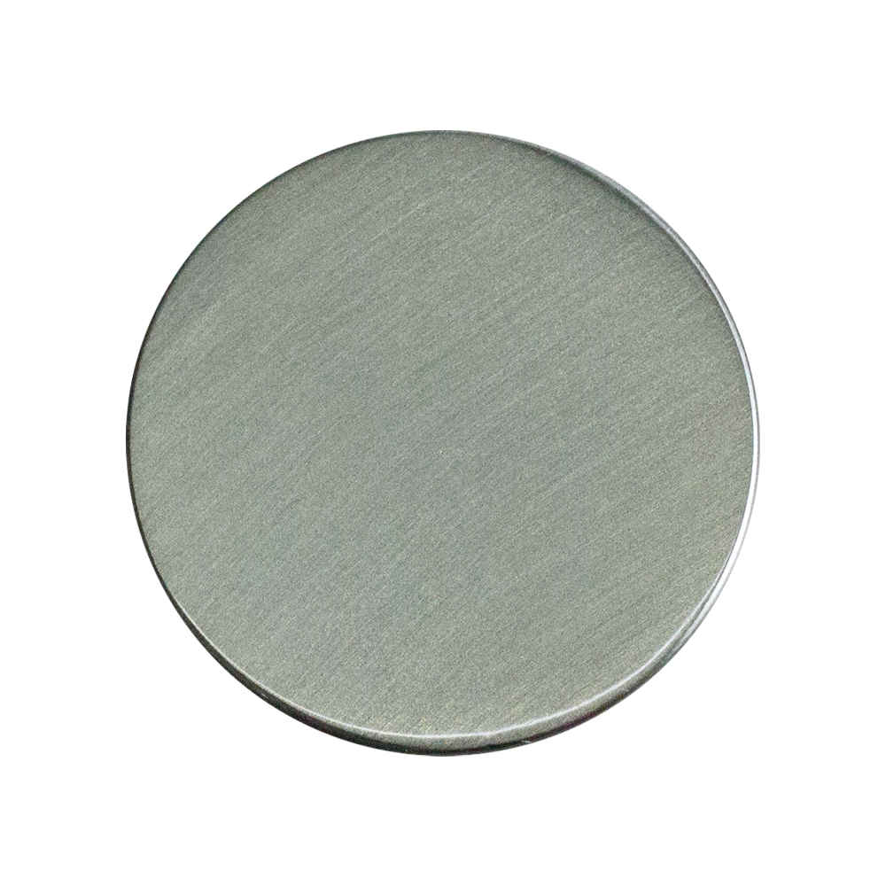 1-in. x 1-in. Stainless Steel  Cabinet Knob In Brushed Nickel