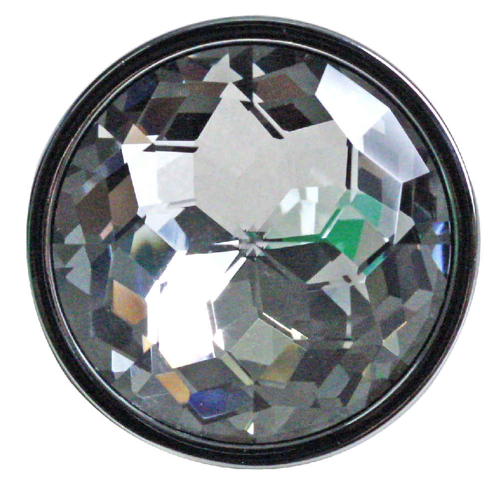 1.25-in. x 1.25-in. Stainless Steel  Cabinet Knob In Chrome