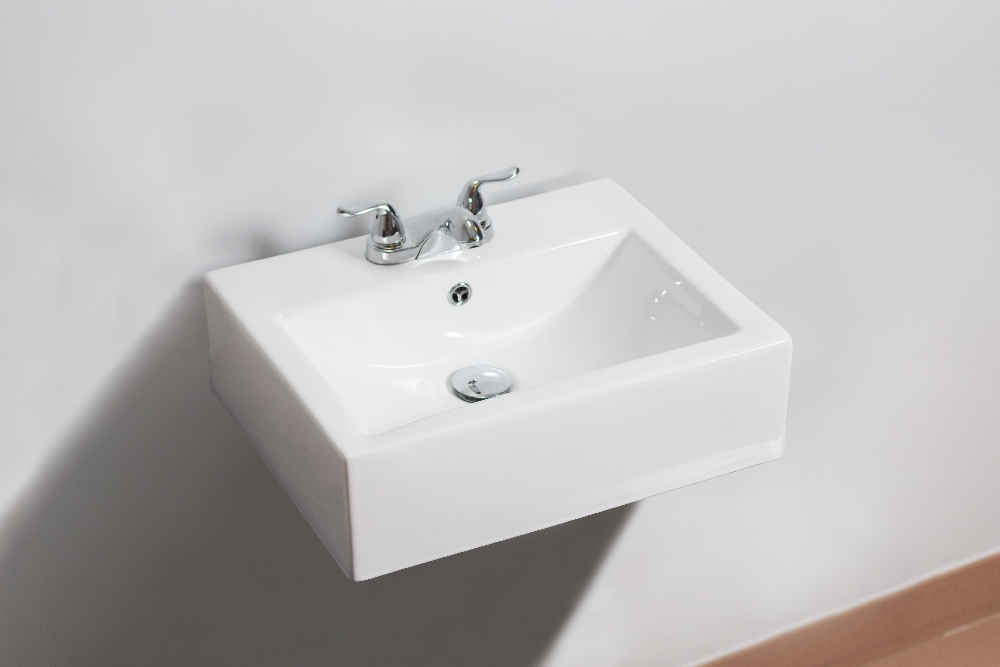 20.25-in. x 16.25-in. Rectangle Bathroom Vessel Sink White Enamel Glaze