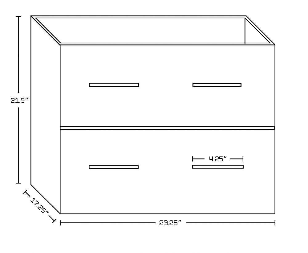 23.75-in. W Wall Mount Dawn Grey Vanity Set For 1 Hole Drilling Bianca Carara Top White UM Sink