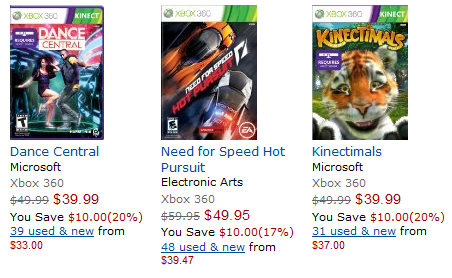 Amazon XBOX 360 Store