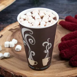 Solo® ThermoGuard® Hot Cup Insulated 16 OZ Double Wall Poly-Coated