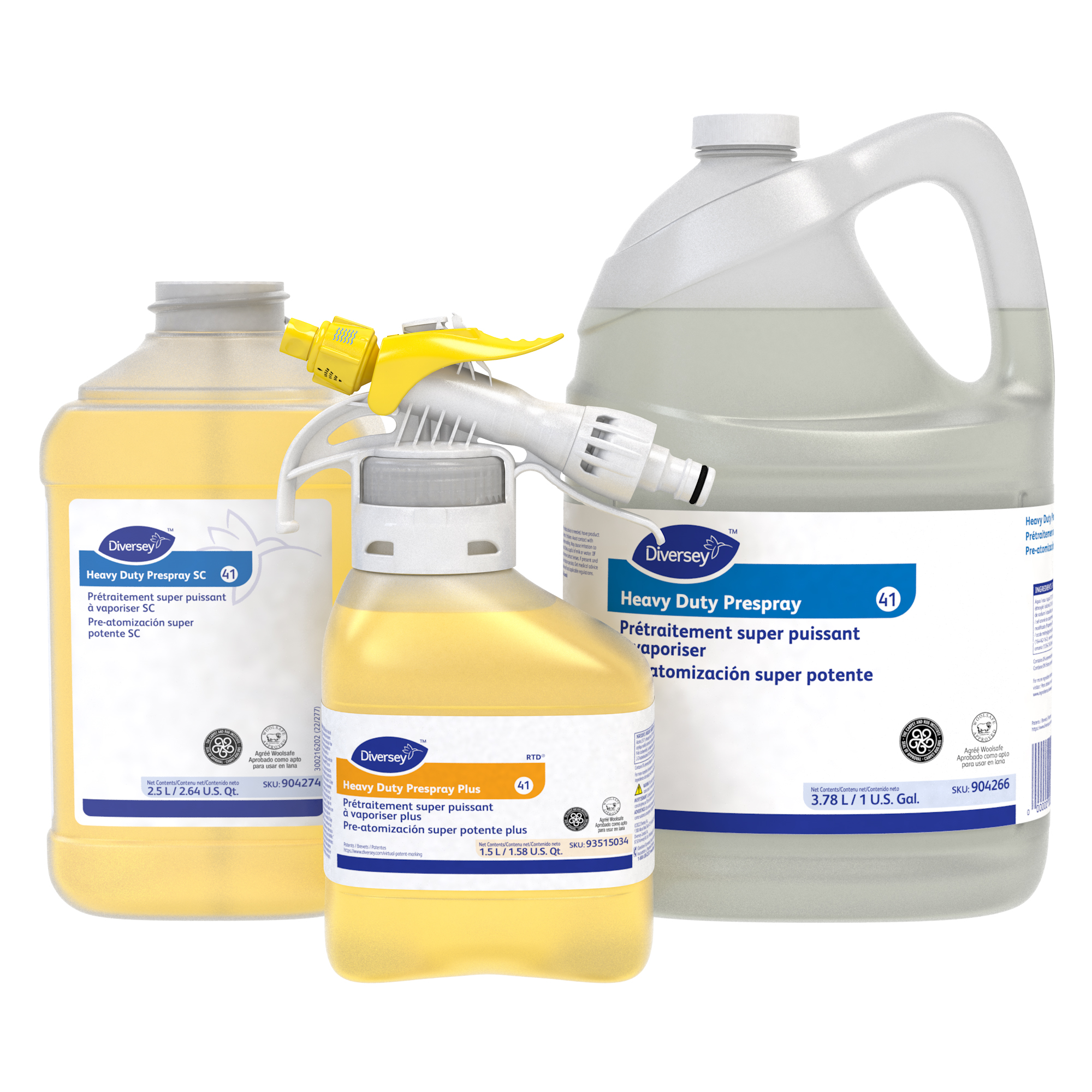 Diversey Floral Carpet Pretreatment 2.5 L Heavy Duty Liquid  