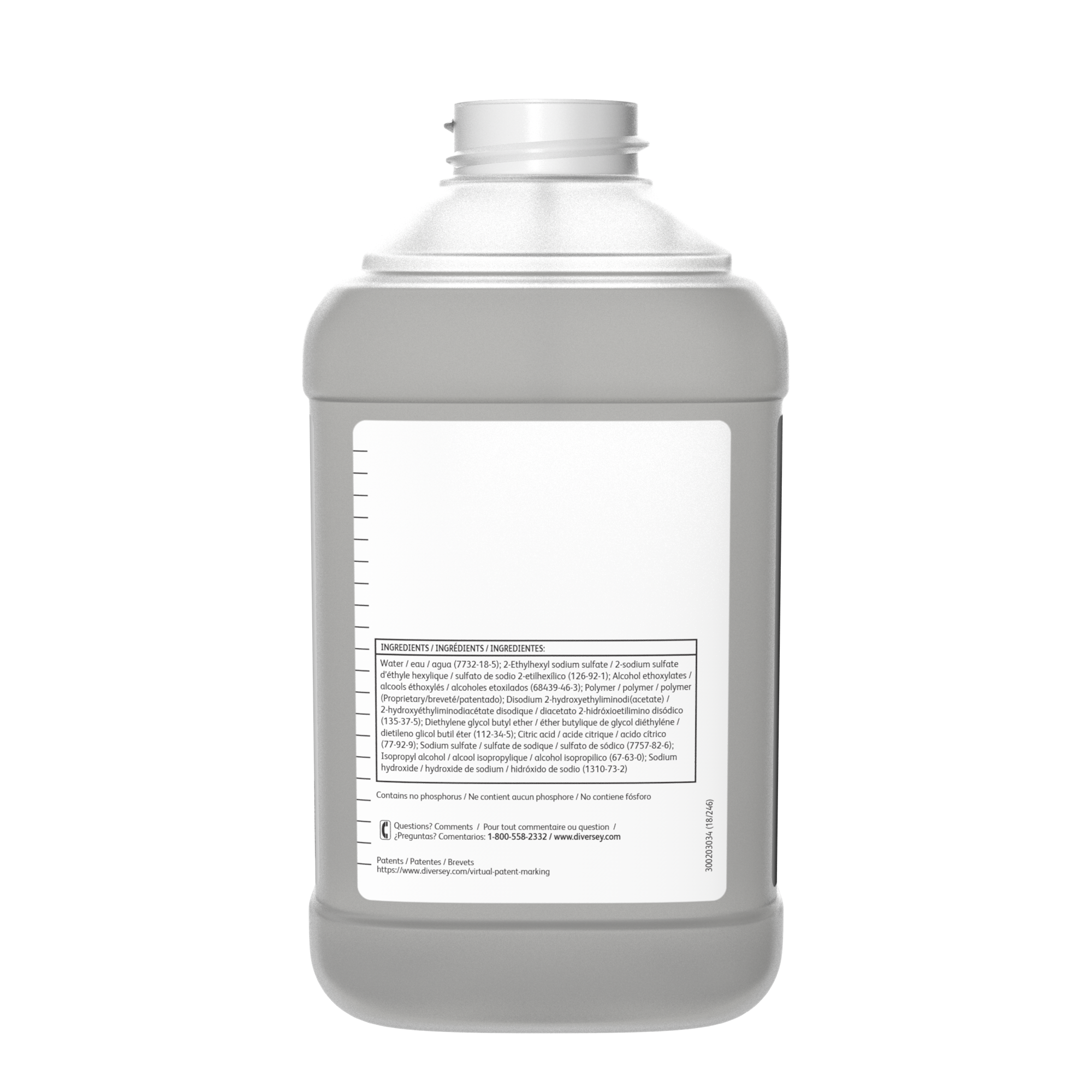 Diversey Floral Carpet Pretreatment 2.5 L Heavy Duty Liquid  