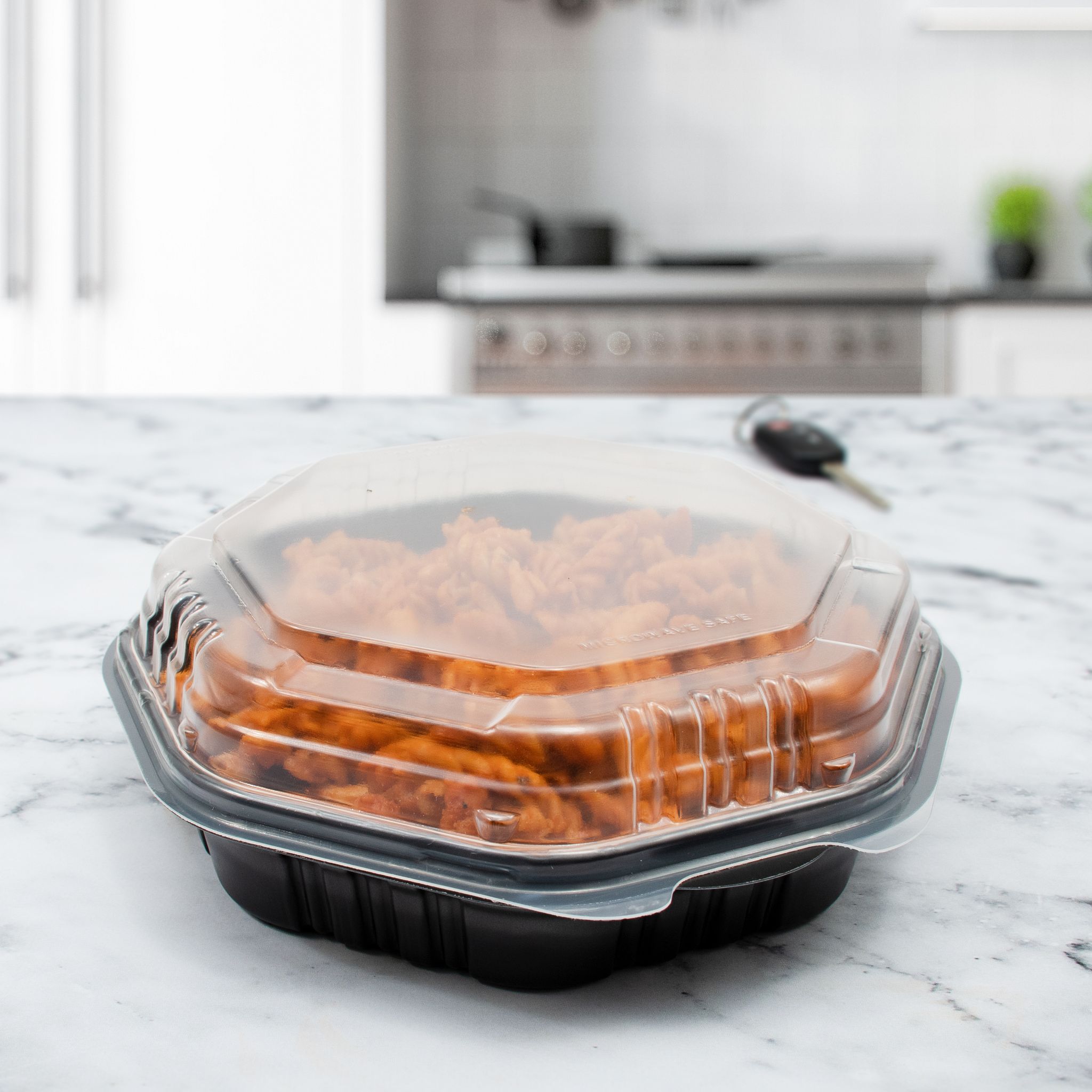 Solo® Creative Carryouts® OctaView® Take-Out Container Hinged 7.94