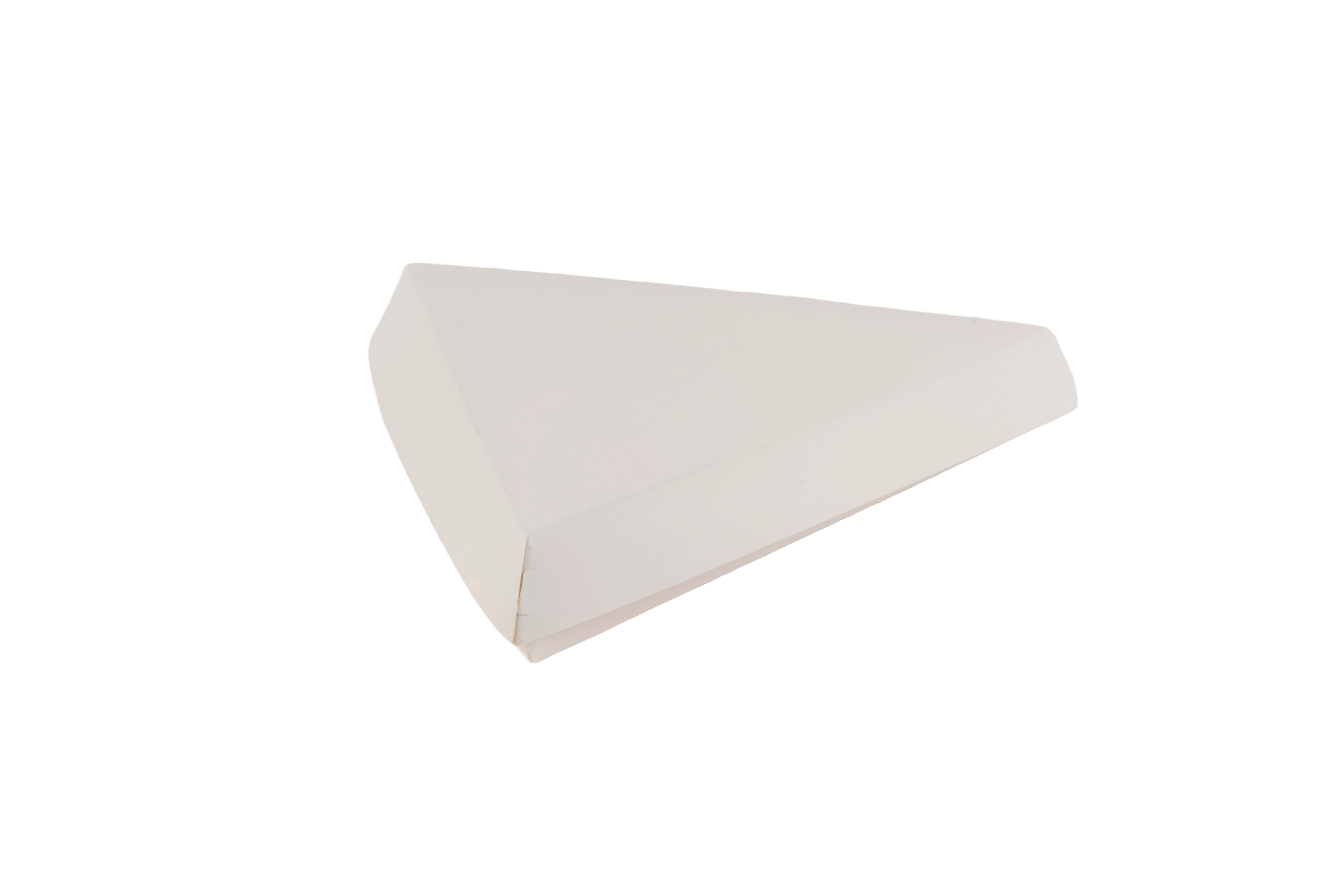 Pizza Slice Container Hinged 9X9.5 IN White 200/Case | Imperial Dade