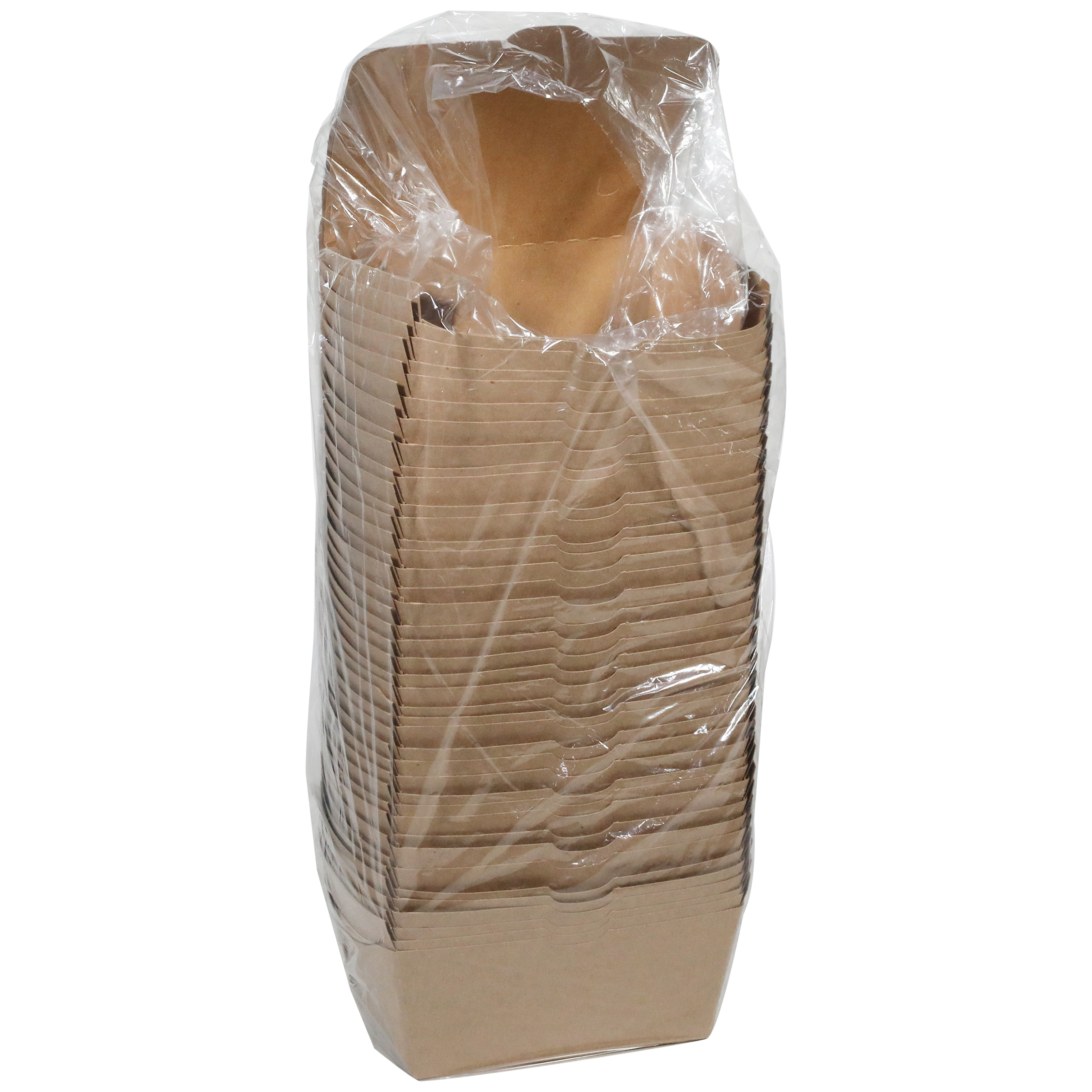 OneBox® #3 Take-Out Box Tuck-Top 6.5X4.5X3.3 IN Paperboard Kraft