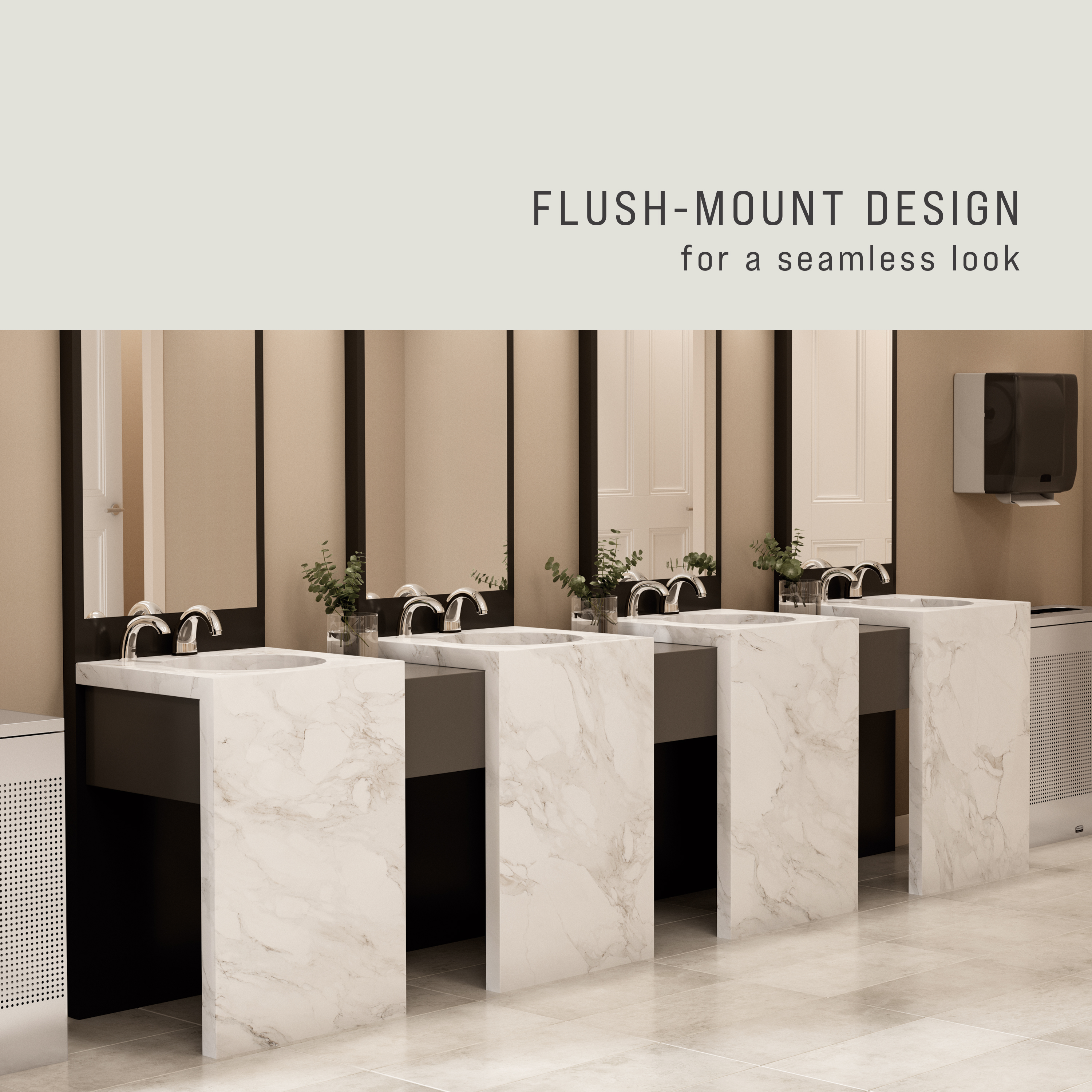 OneShot® Sink Dispenser Plastic Chrome Low Profile Touchless 4 OneShot® Sink Dispenser Plastic Chrome Low Profile Touchless 4
