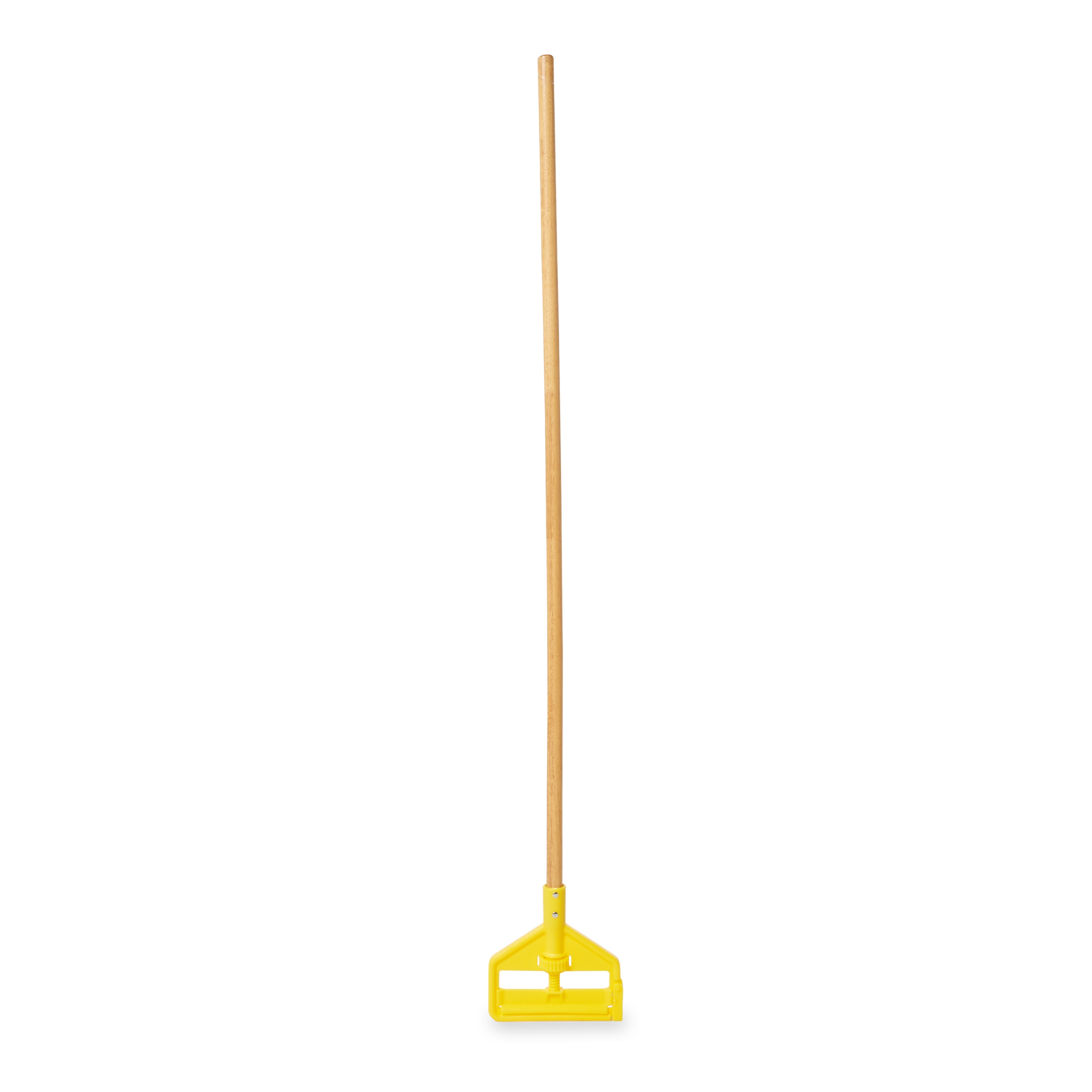 Invader Mop Handle 54 IN Natural Yellow Wood Side Gate 1/Each