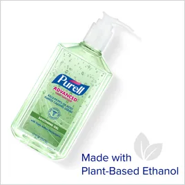 Purell® Hand Sanitizer Gel Pump Bottle 12 FLOZ 2.25X2.75X6