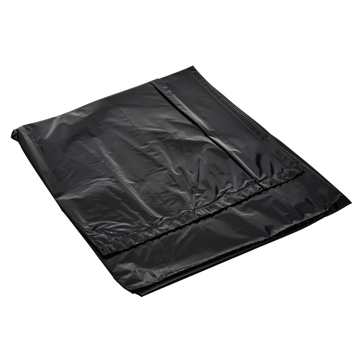 Victoria Bay Can Liner 40X47 IN Black Plastic 1.7MIL Extra Extra