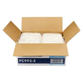 Victoria Bay Take-Out Container Hinged 9X9X3 IN 3 Compartment Pulp