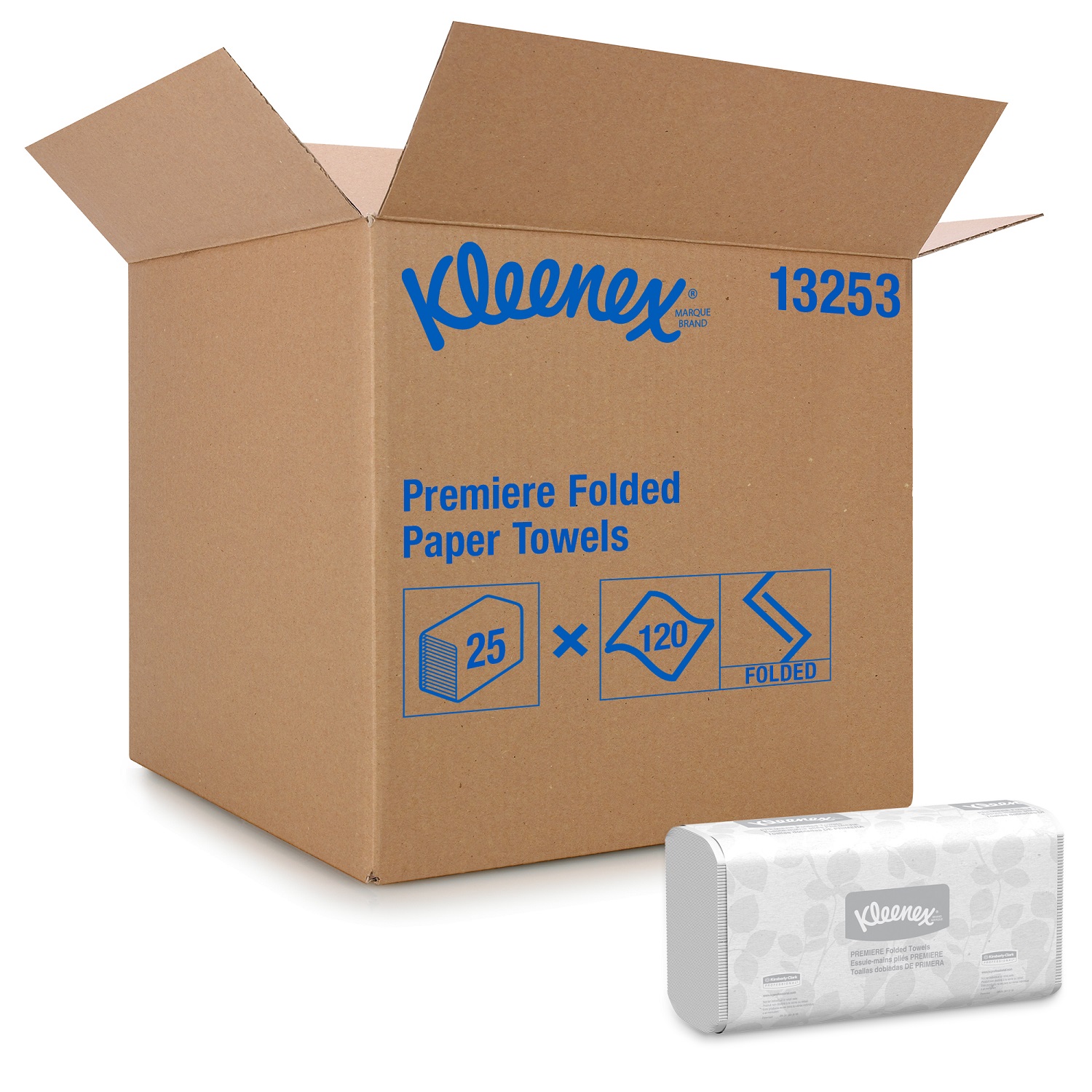 Kleenex® ScottFold Folded Paper Towel 7.8X12.4 IN White 120 Sheets