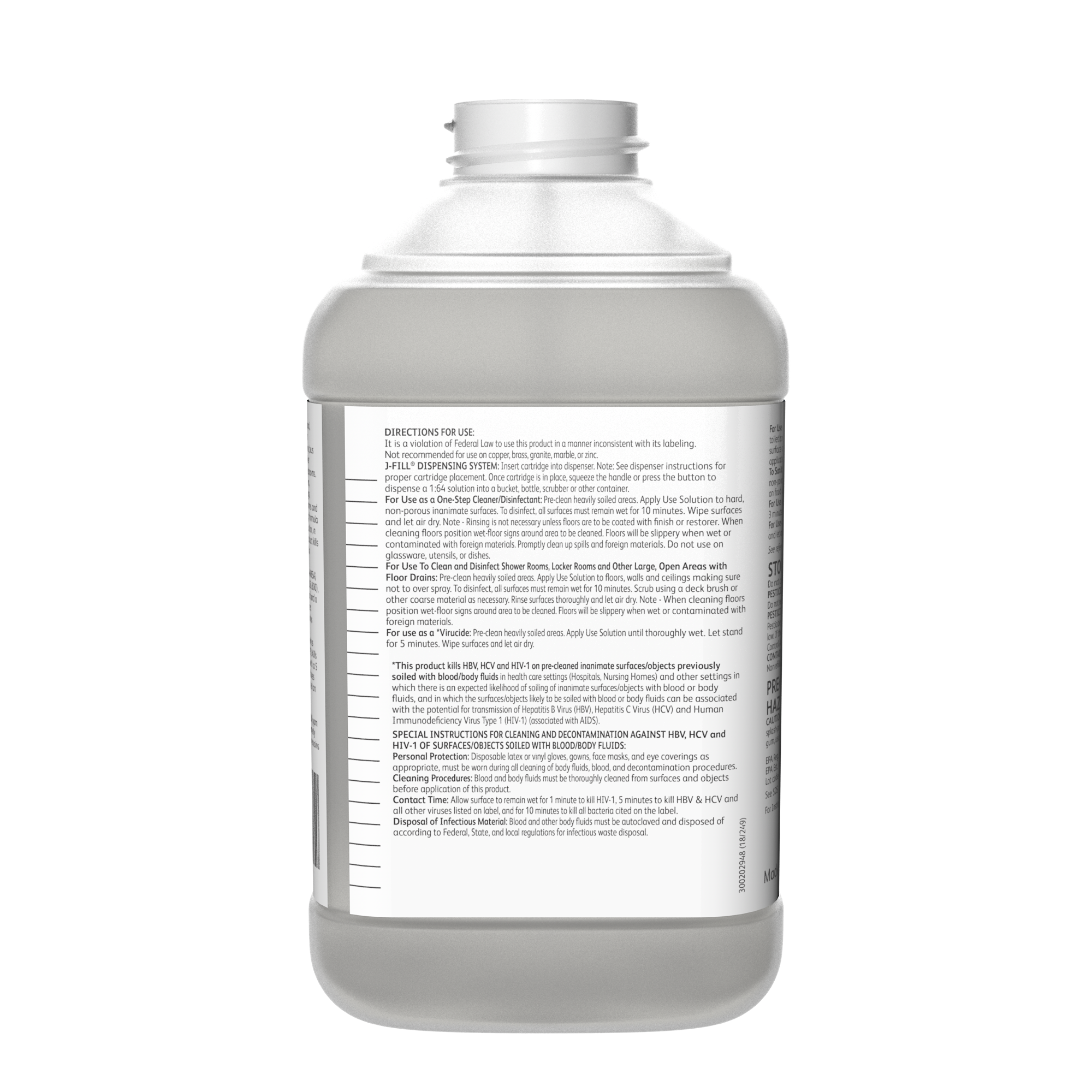 Alpha-HP® Citrus Scent 1-Step Disinfectant Cleaner 2.5 L Multi