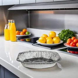 Roaster 224 FLOZ Foil Oval 100/Case | Imperial Dade