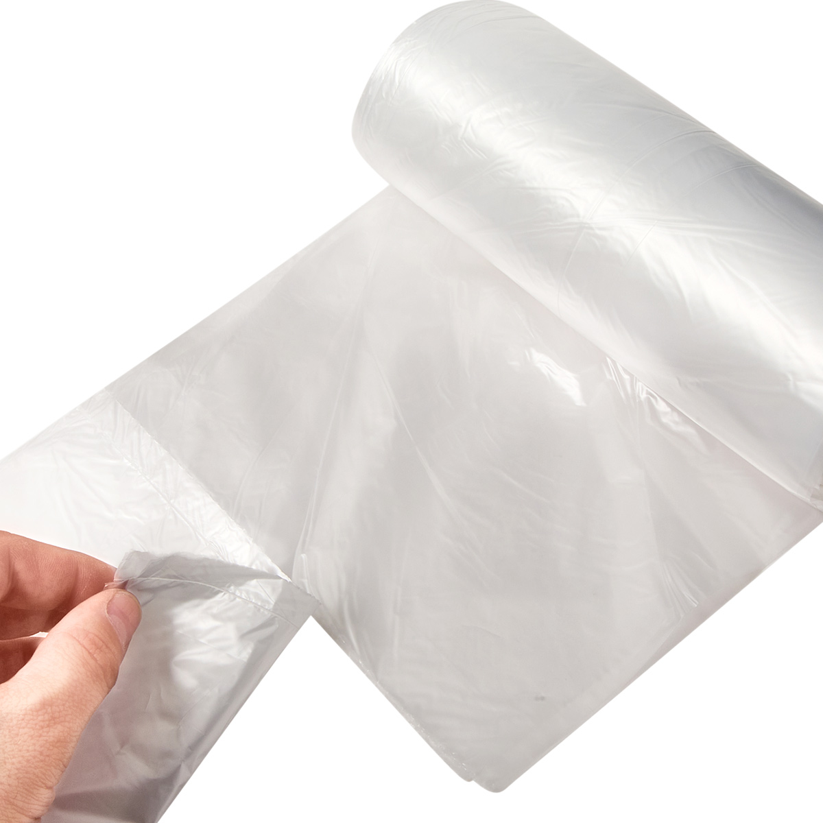 EcoMax Can Liner 30X36 IN 20-30 GAL Natural LLDPE 0.45MIL Medium
