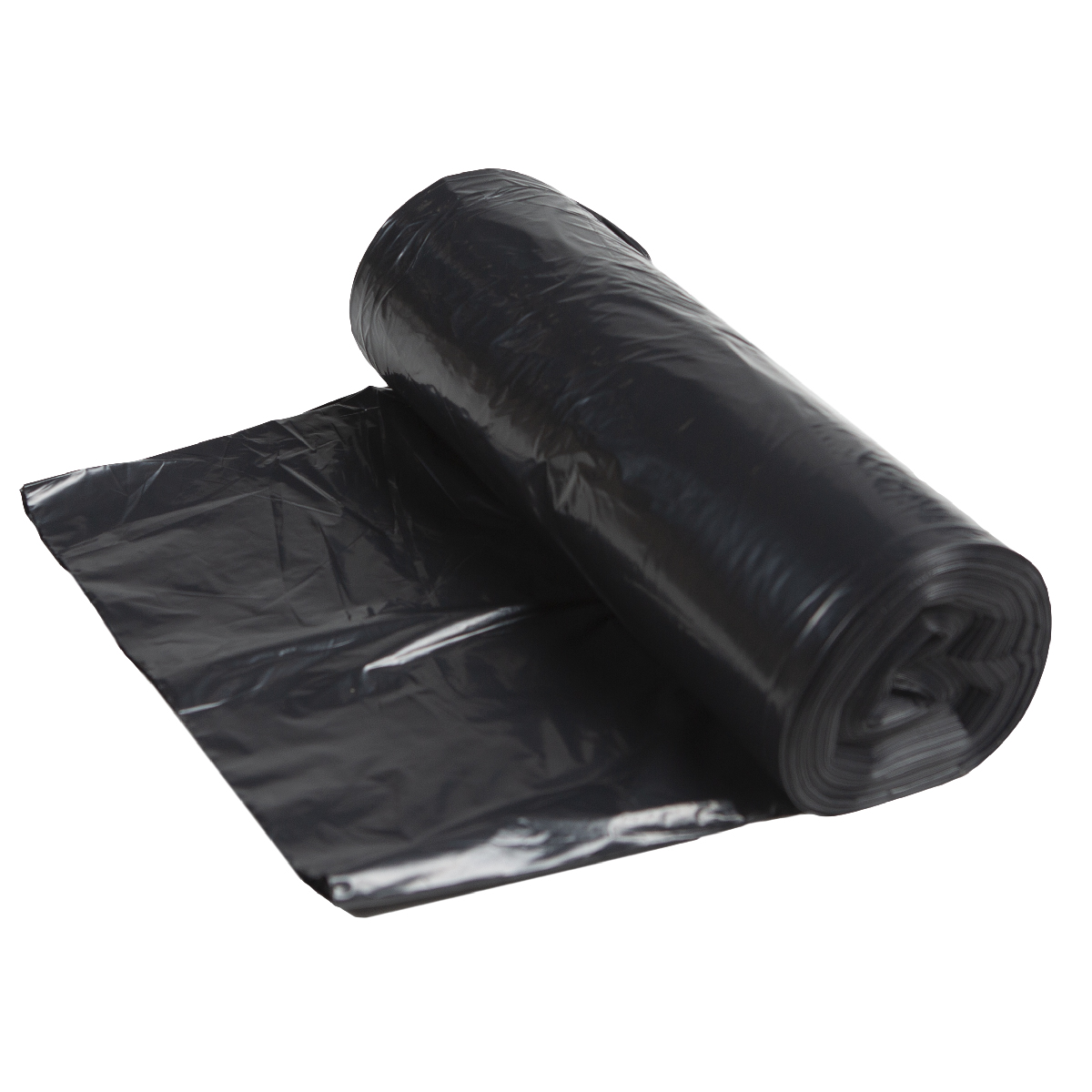 Can Liner 33X39 IN Black Plastic 0.9MIL 150/Case | Imperial Dade