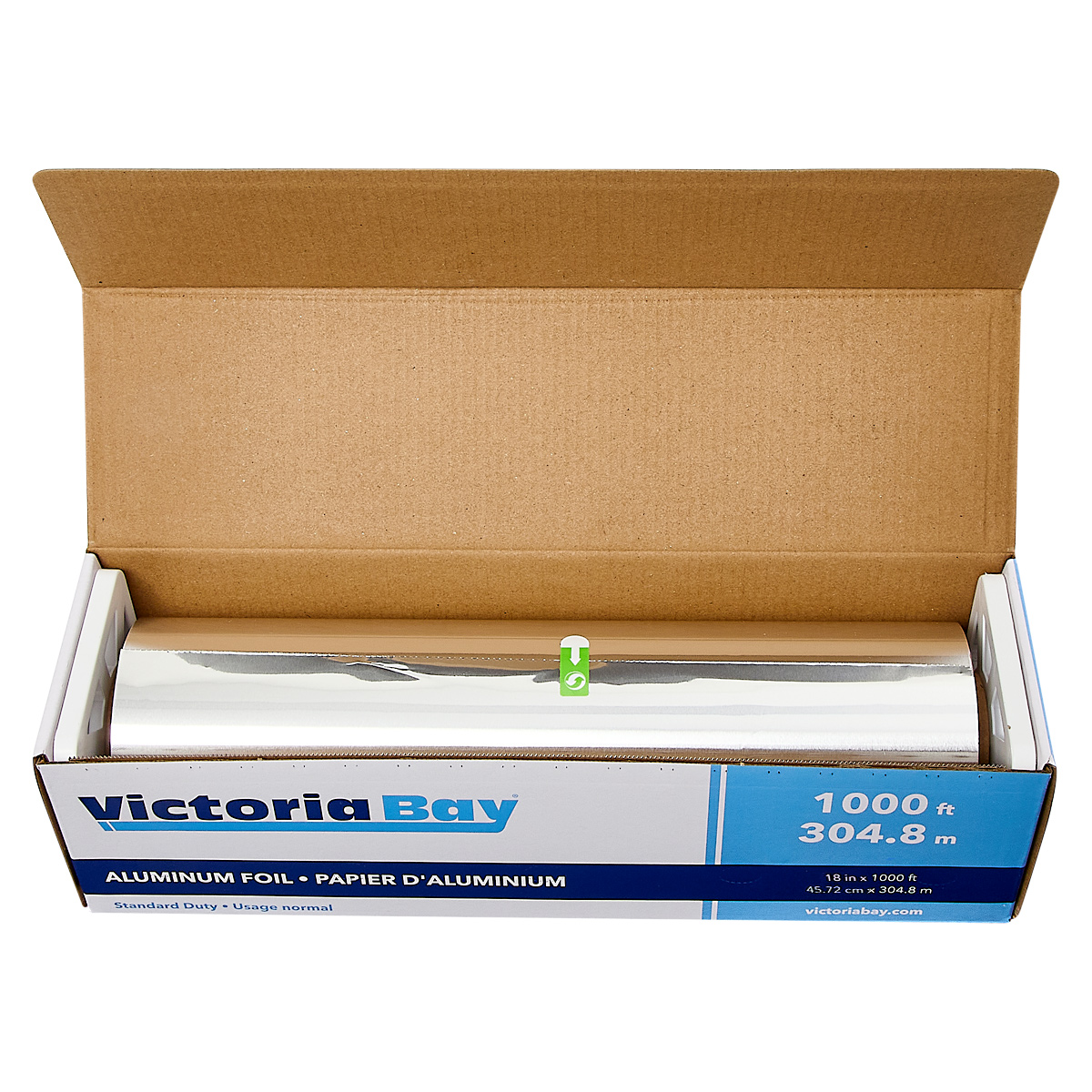 Victoria Bay Food Foil Roll 18IN X1000FT Aluminum Extra Extra