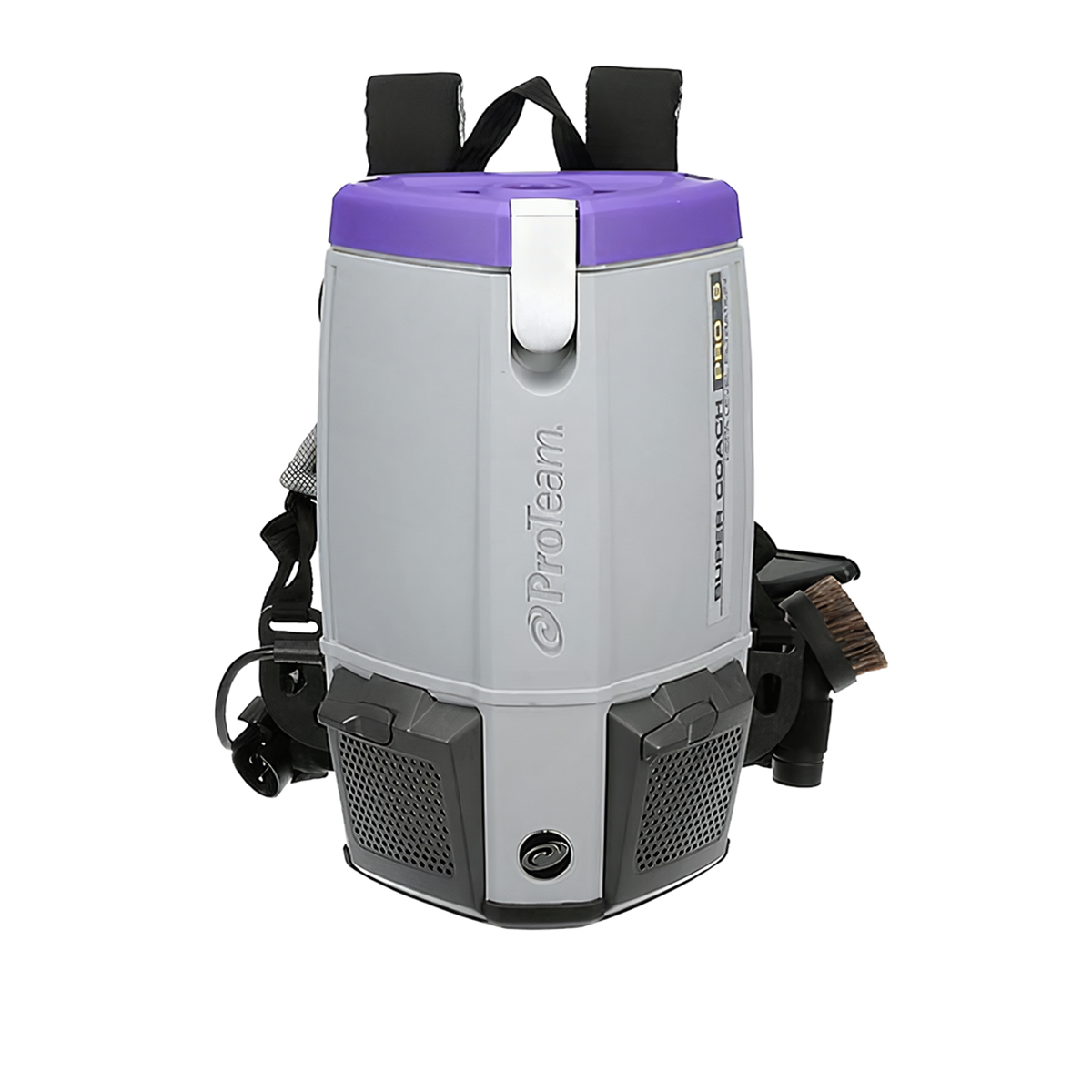 Super Coach Pro Backpack Vacuum 6 QT With 50FT Cord With Xover