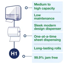 Tork Matic® Levermatic Elevation Paper Towel Dispenser H1