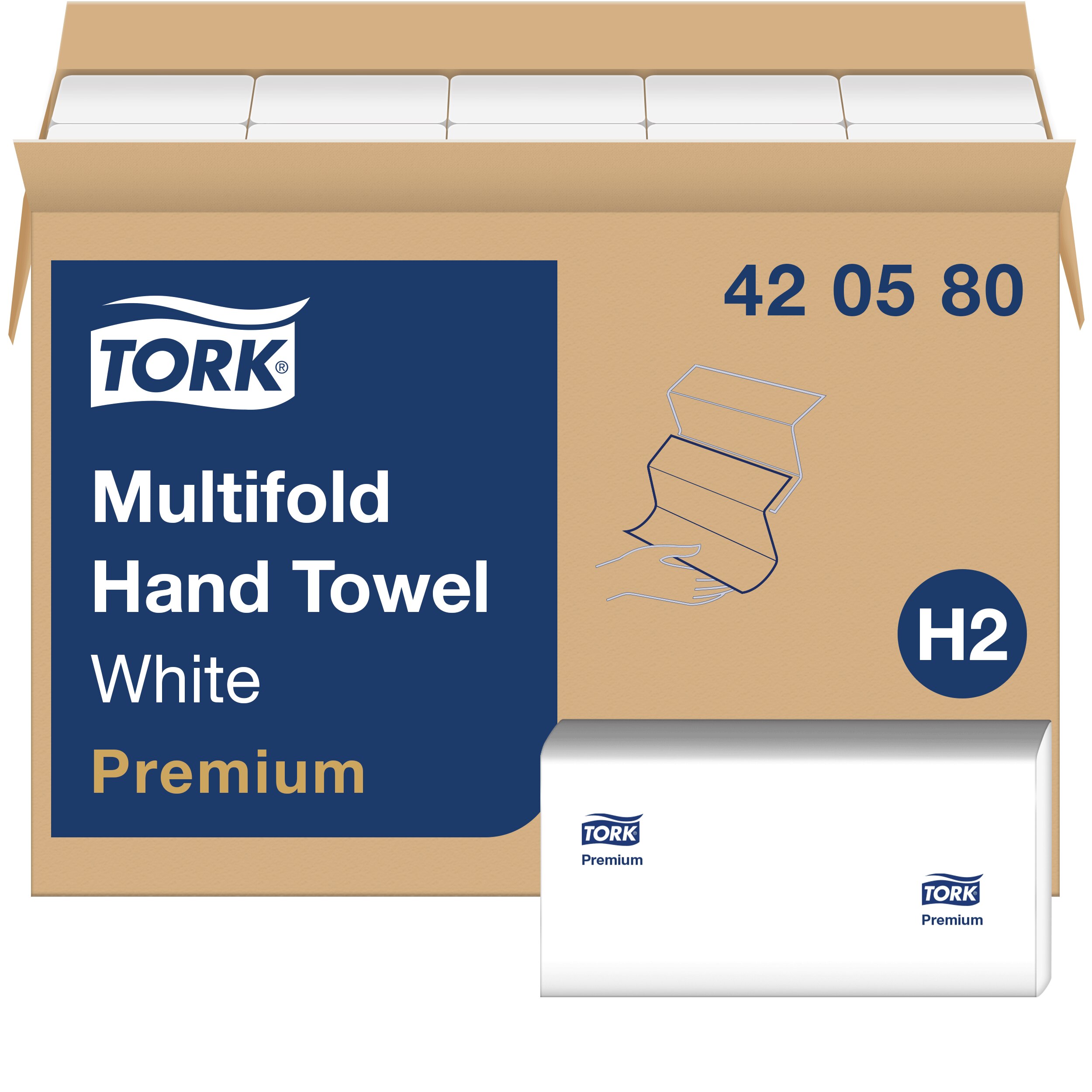 3Mi－Ki　0107 ♡ Tork 148430 Xpress Multifold Hand Towel 1Ply H2 Advanced 185