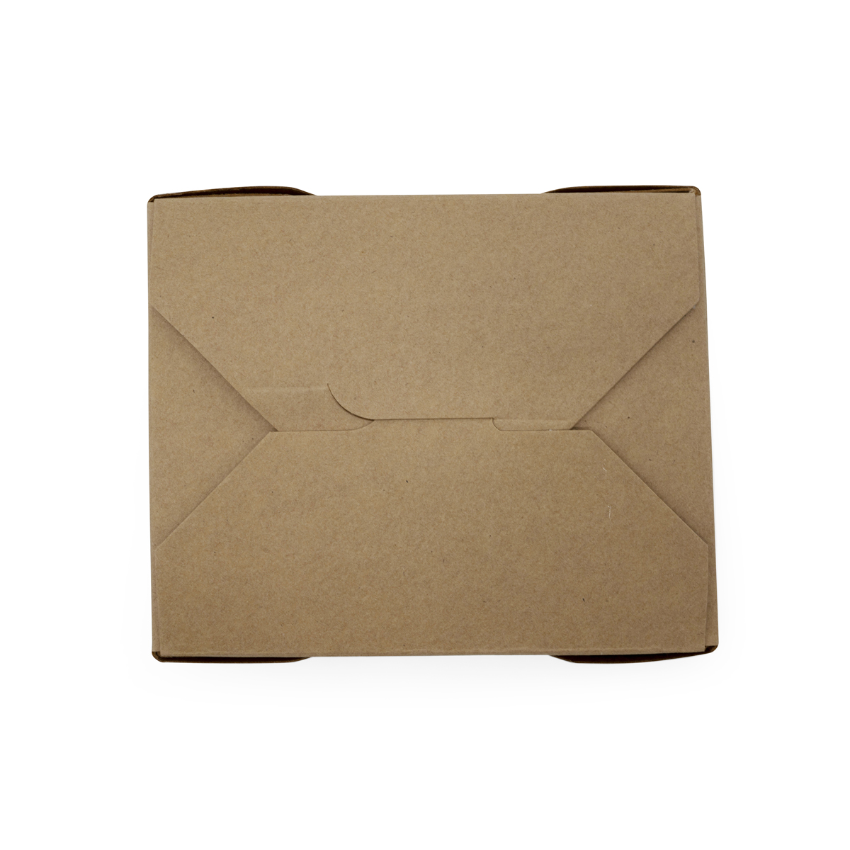 Victoria Bay #1 Take-Out Box Fold-Top 4.3X3.5X2.5 IN Paper Kraft