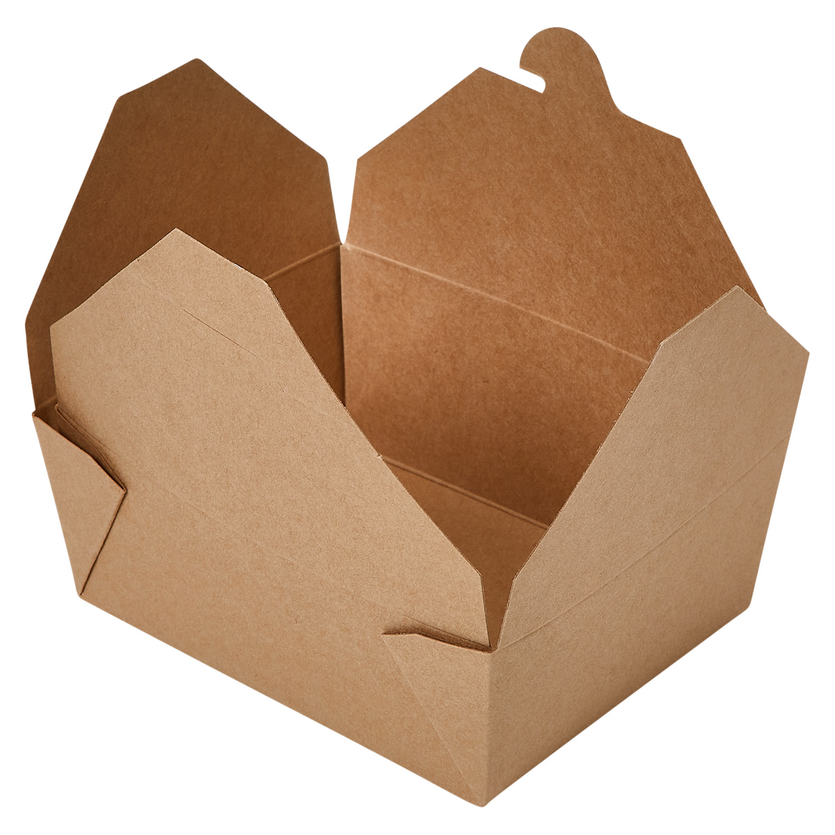 Victoria Bay #8 Take-Out Box Fold-Top 5.9X4.6X2 IN Paper Kraft 300