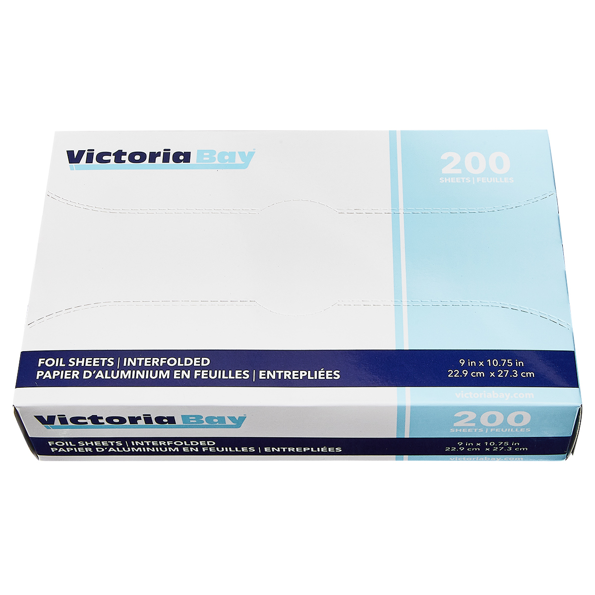 Victoria Bay Foil Sheets 9X10.75 IN Aluminum Interfold 2400/Case
