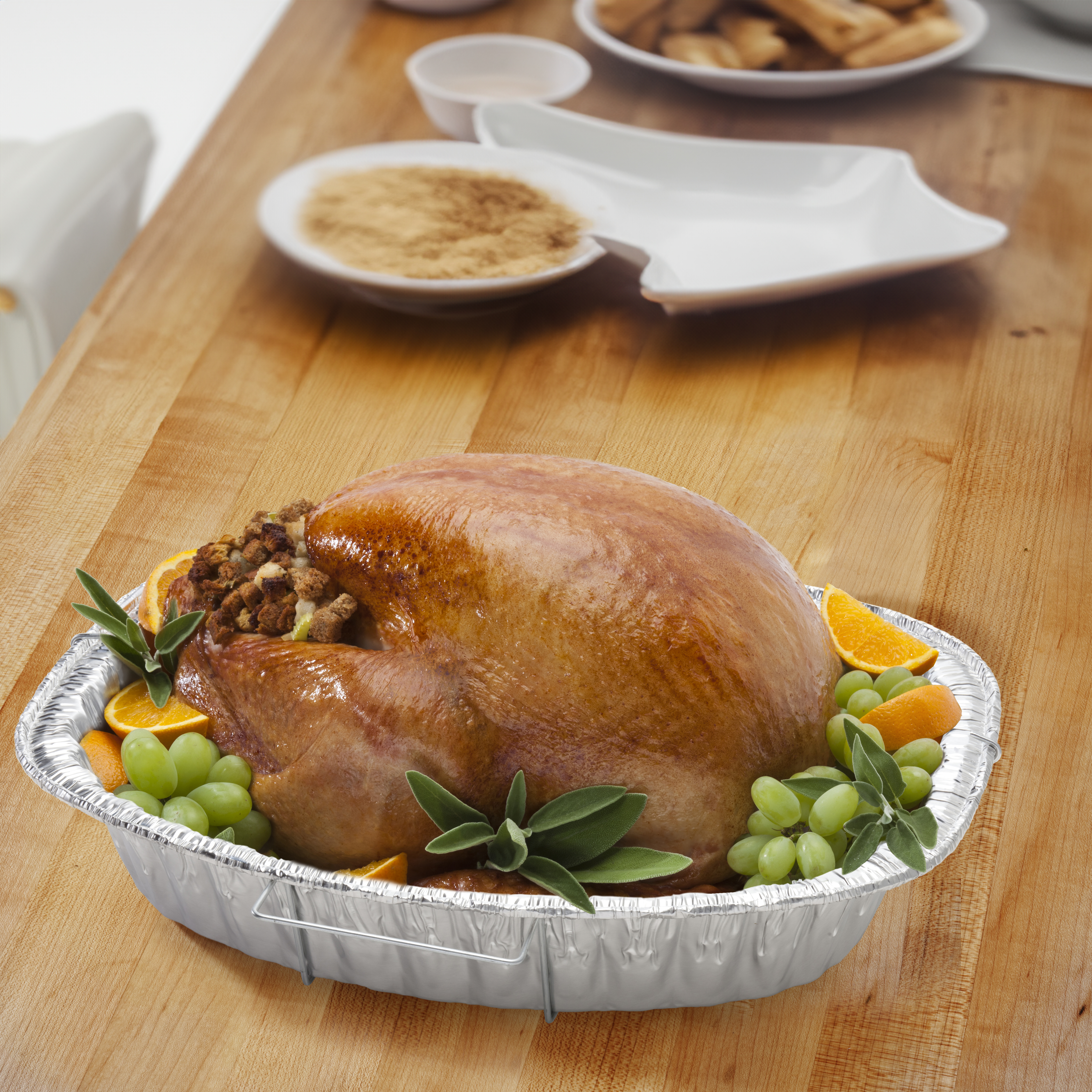 Bakery Pan Giant Aluminum Oval With Handle 50/Case | Imperial Dade